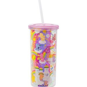 Care Bear Colorful Tumbler with Straw 20 oz